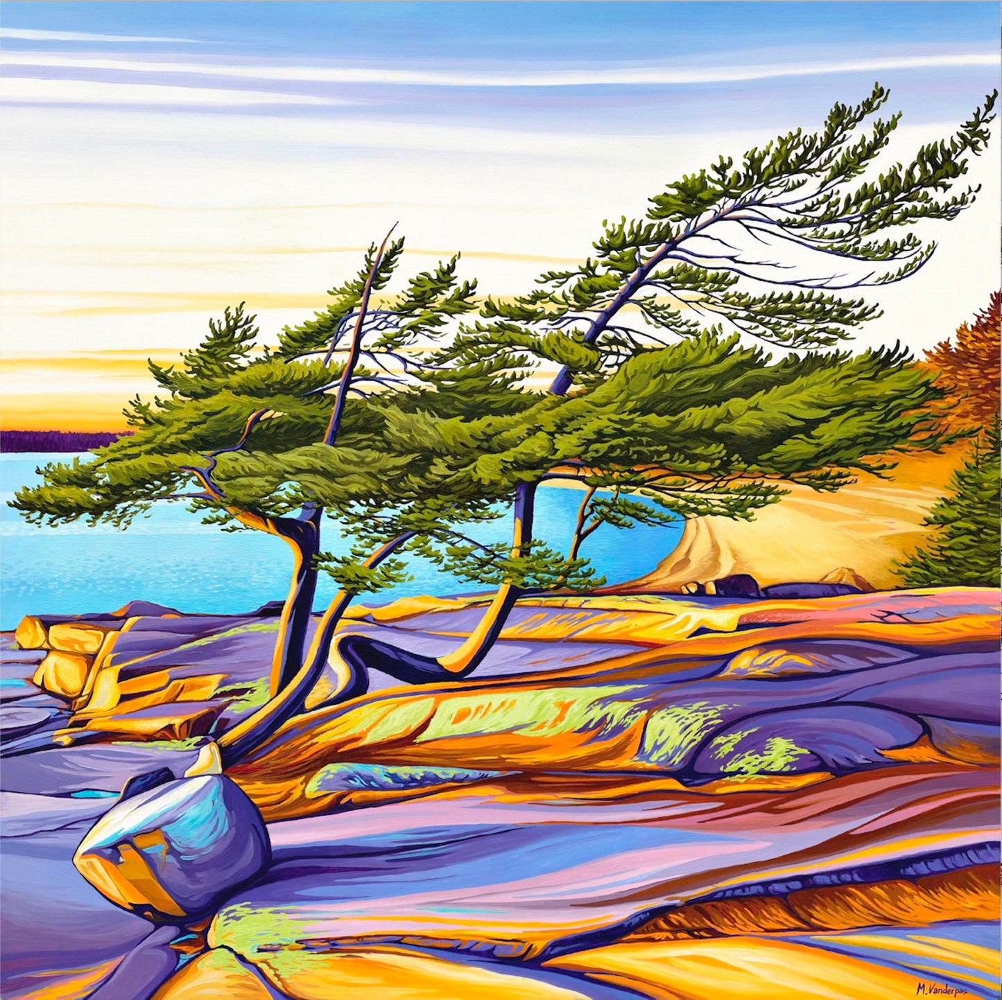 Entangled Pines