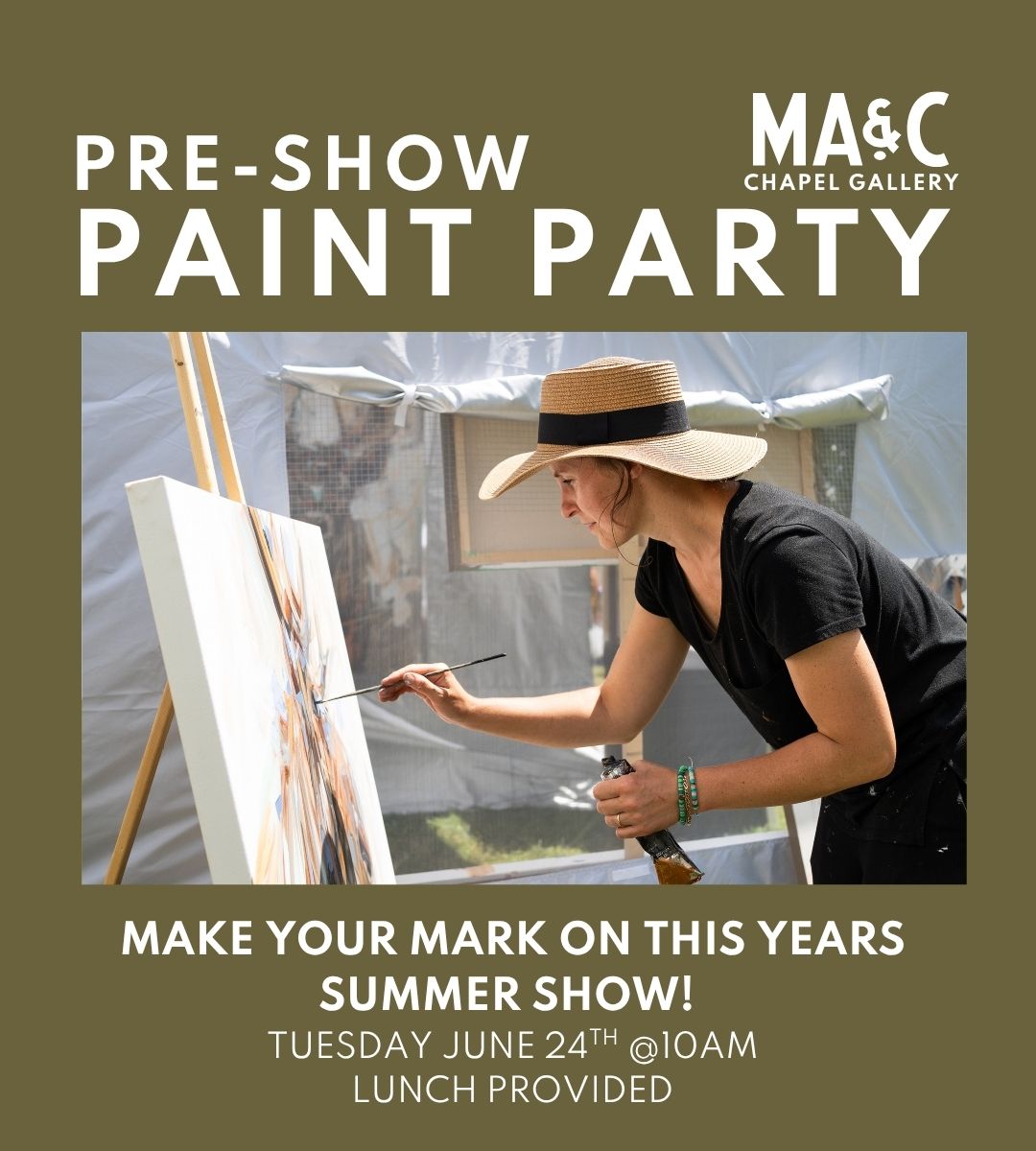 Pre-Show Paint Party