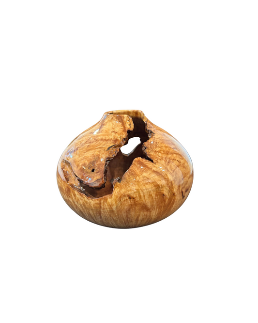 Maple Burl Vase