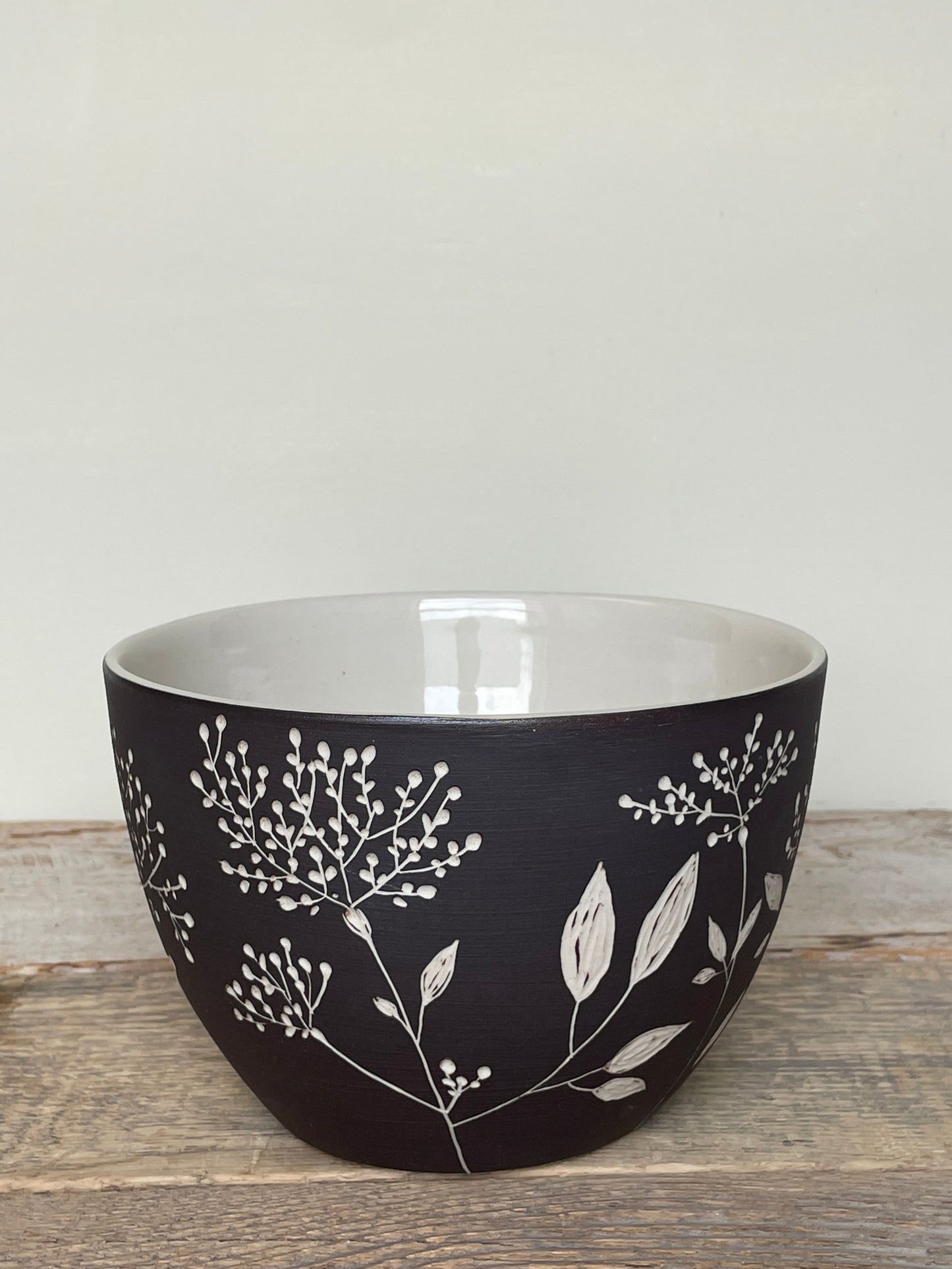 BOTANICAL SILHOUETTES TALI BOWL A