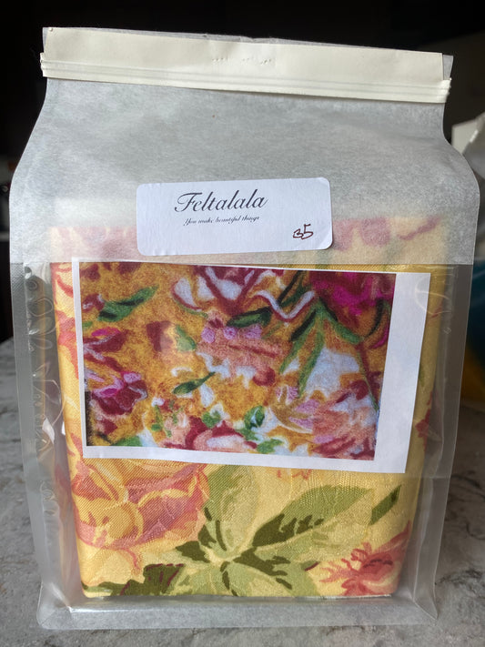 Floral Felt Kit by Pamela Steel