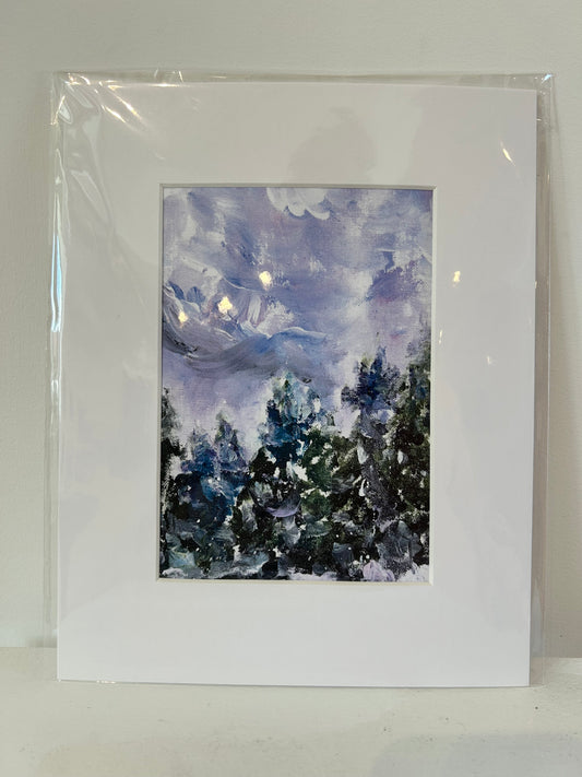 Winter Solace (Print) by Martha Davis