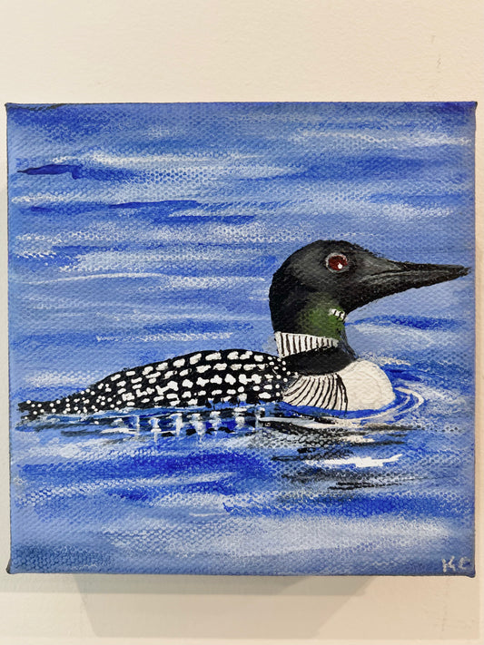 Floating Loon