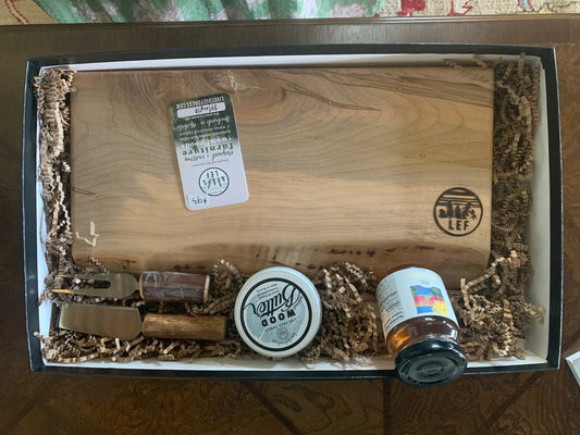 Charcuterie maple board set by Live Edge Forest