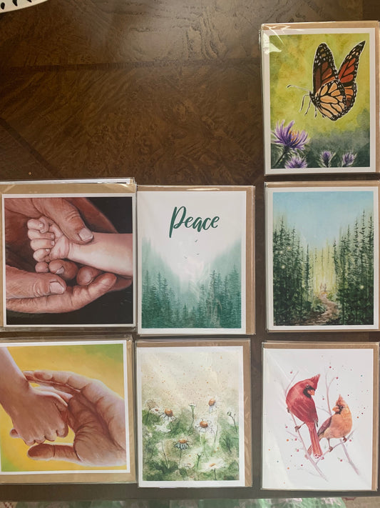 Cards by Melissa Van Dam
